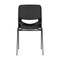 Flash Furniture HERCULES HD Comfort Classroom Stack Chair w/Powder-Coated Frame and Black Ergonomic Back and Seat SF-CH003-BLK-BLK-GG - alternate 5